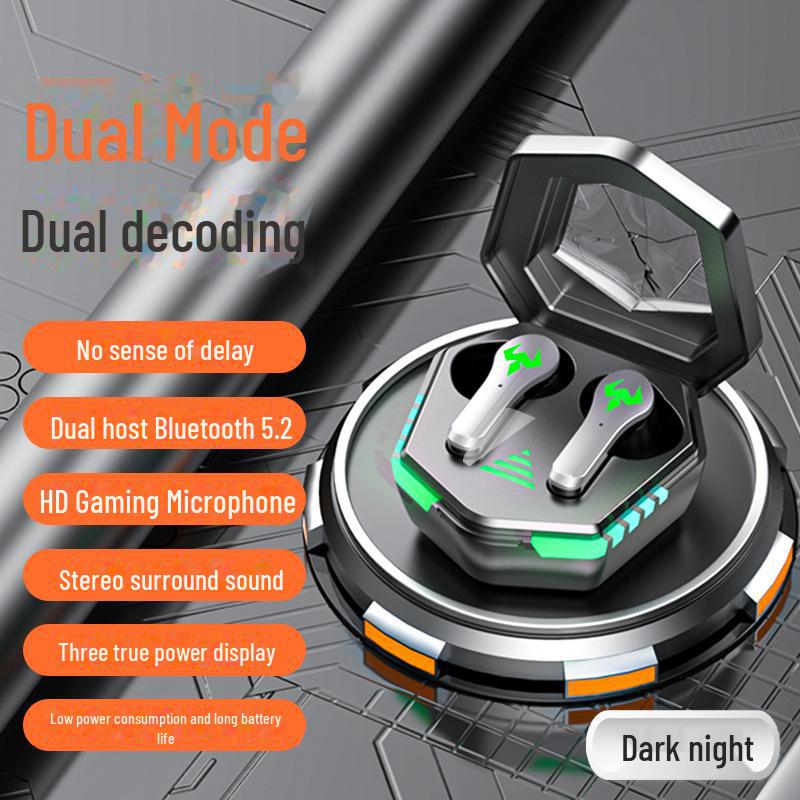 N35 Dual-Mode Bluetooth-Headset: Echt kabellos, Umschaltbare Musik- und Spielmodi, Lange Standby-Zeit, Chinesisch/Englisch