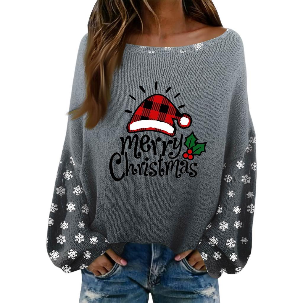 Women's Fashion Long Sleeved Elegant Sweater Top