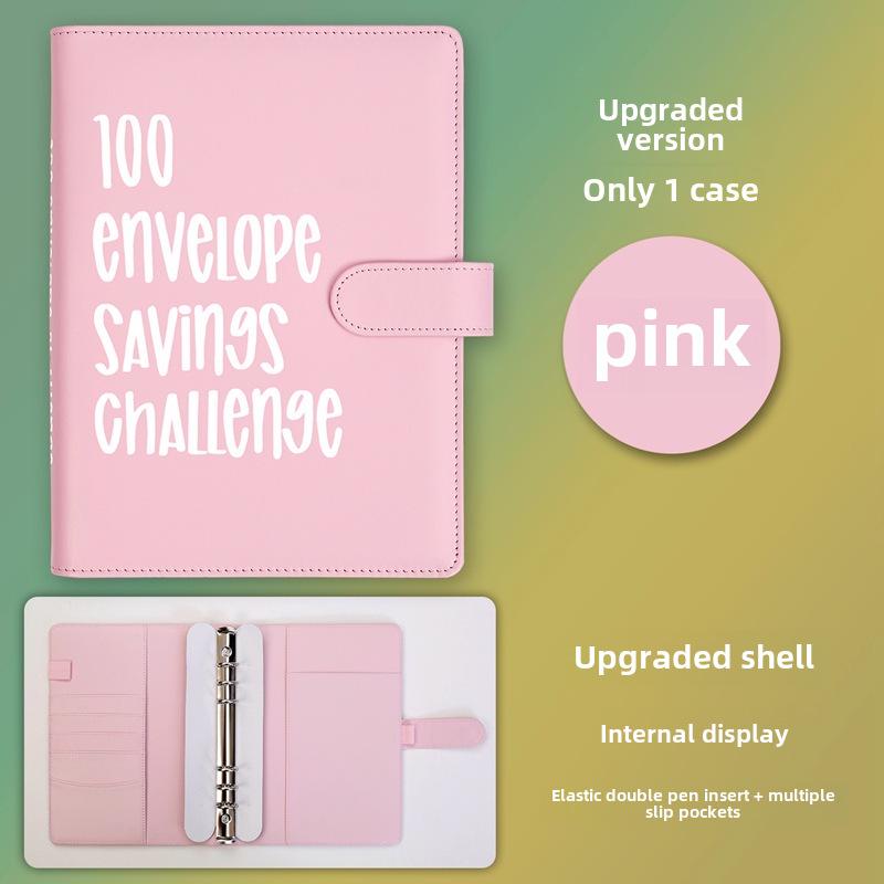 100denní výzva k úsporám v obálkách pro páry v rámci zápisníku