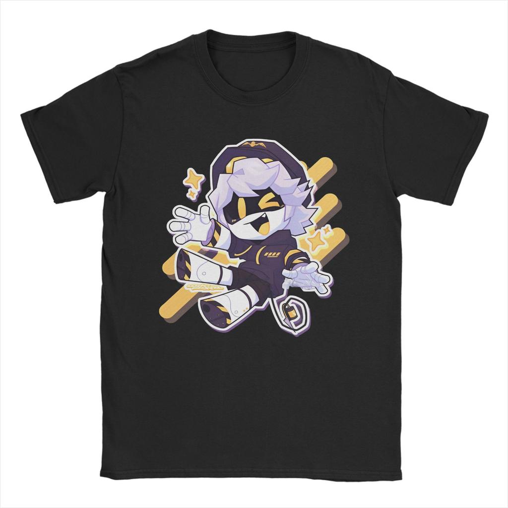 Ken Okarun Dandadan TShirts for Men Women  Funny Pure Cotton Tee Shirt Round Collar Short Sleeve T Shirt Plus Size Clothing