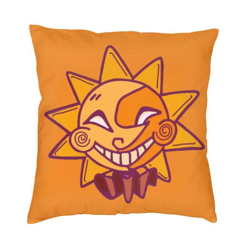 Sundrop And Moondrop Throw Pillows Case Living Room Decoration FNAF Security Breach Outdoor Cushions Cover Square Pillowcase
