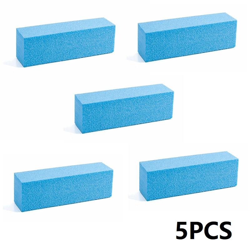 

5PCS Nail Buffer Polishing Block Buffer for Polisher Manicure Buff Professional Sponge Nail File Milling Cutter for Manicure