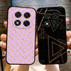 Für Redmi Note 14 Pro Plus Hülle Note14 Pro+ Schlankes Druck-Silikon Weiches TPU Handyhülle Hüllen Für Redmi Note 14 Pro 4G 5G Fundas