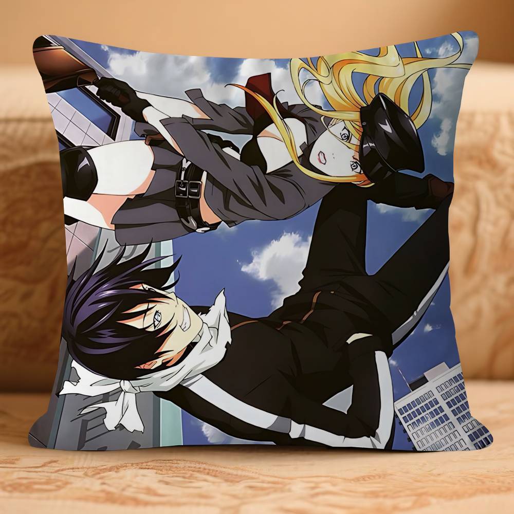 Anime N-Noragami Cushion Cover 30x50 Polyester Sofa Cushions Decorative Throw Pillows Home Decoration Pillowcover