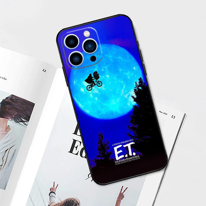 E.T. The Extra Terrestrial Movie Case For iPhone 17 Pro Max 17 Air 11 14 15 16 Pro Max 12 13 Mini 16 Plus 16e Phone Cover