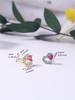 1Pcs Nose Rings Studs L Shaped Nose Rings for Women Heart Nose Nostrial Piercing Jewelry Valentine's Day Gifts