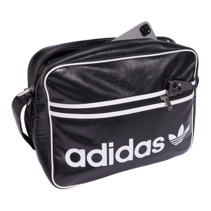 Adidas Originale Polyurethan Umhängetasche Unisex Schwarz Adidas JW3346