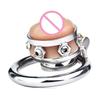 FRRK Spiked Chastity Cage with Detachable Male Chastity Device Easy To Pee Adults Products BDSM Toys Sex Shop