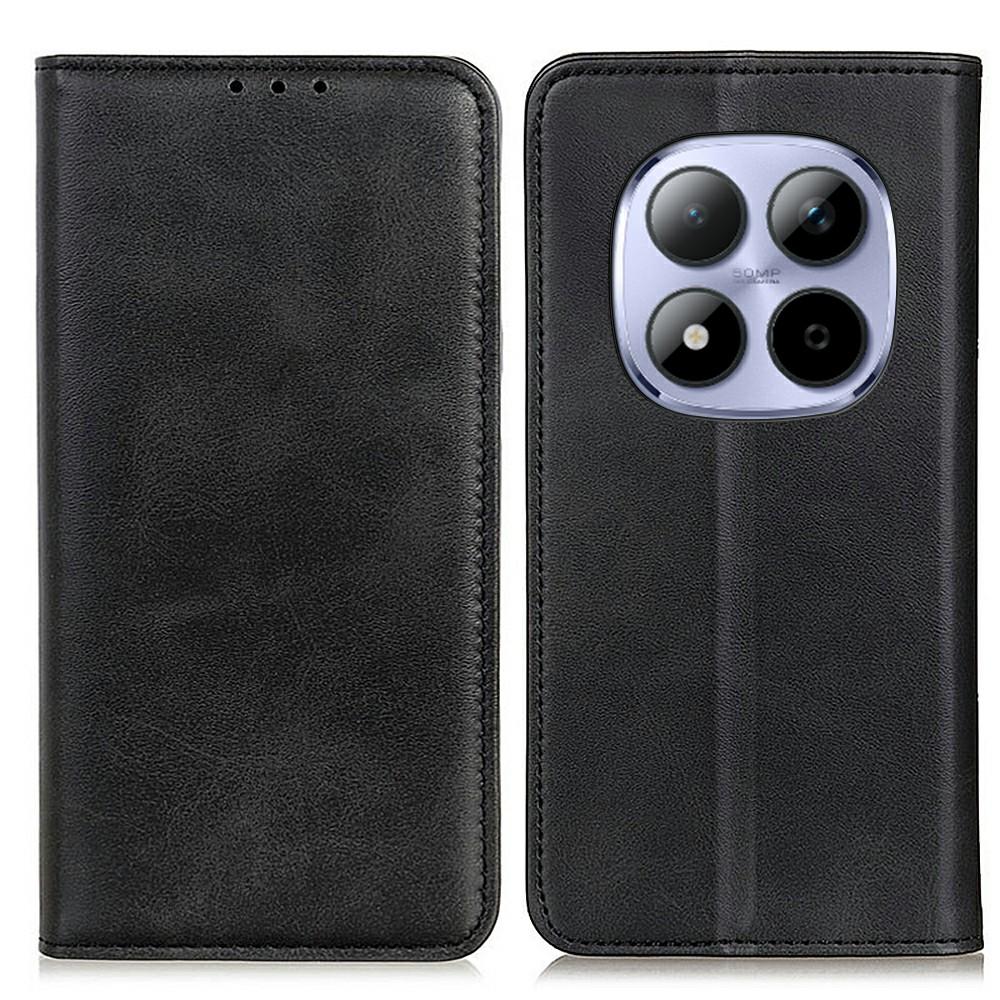 

For Xiaomi Redmi Note 15 Pro 4G (Global) Case Cowhide Texture Split Leather Flip Wallet Phone Cover