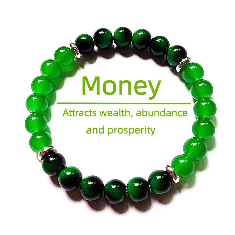 Temu Xiyin TikTok Trending Tiger Eye Stone Bracelet - New Style Handcrafted String