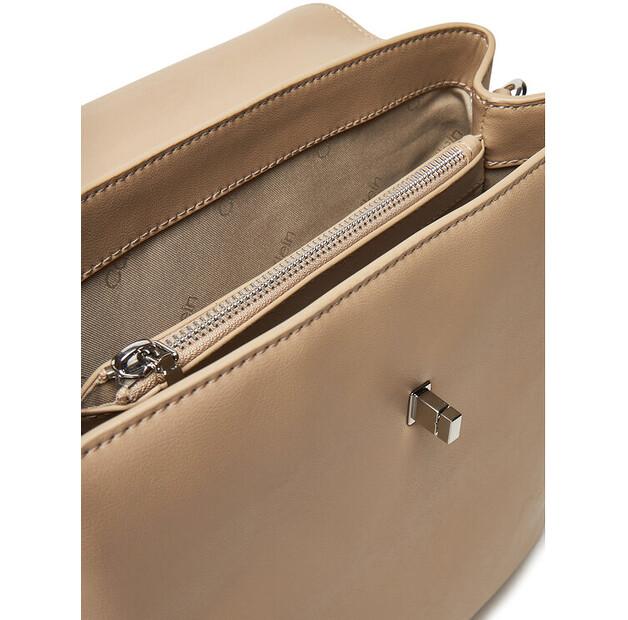 Backpack Calvin Klein Ck Flap Backpack With Conv Strap K60K613038 Beige