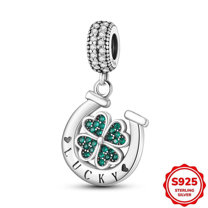 New Original Copper Animal Pendant Charm Beads Fits 3Mm Bracelet Necklace For Women Luxury Diy Jewelry Making