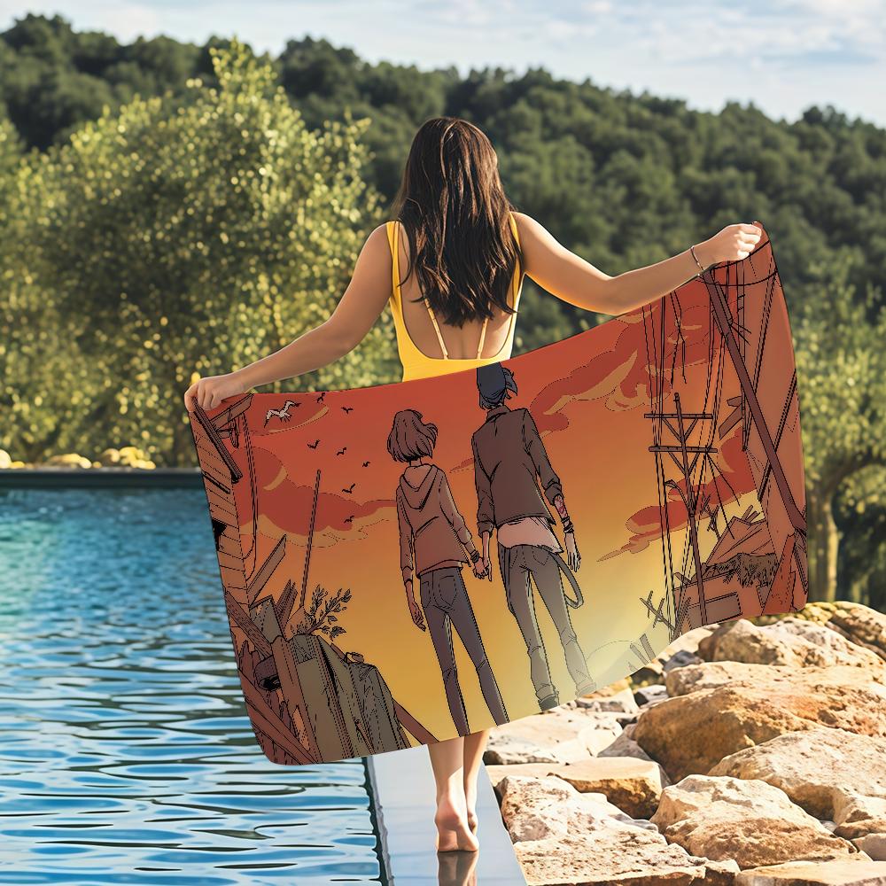 

Game L-Life Is S-Strange Towel Quick Drying Beach Towels Are Suitable For Swimming Pools Camping Yoga And The Gym W30*H60(CM)