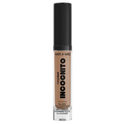 Wet N Wild Megalast Incognito Tüm Gün Tam Kapatıcı Concealer - Açık Orta (5,5 ml)