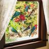 Chinese Retro Flower Branch Nesting Sparrow Bedroom Study Wall Decoration Beautification Sticker