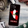 Peru Flag For OPPO A15 A16 A17 A76 A96 A77 A52 A72 A5 A9 A79 A58 A78 A98 A94 A74 A57S A54S A53S Case