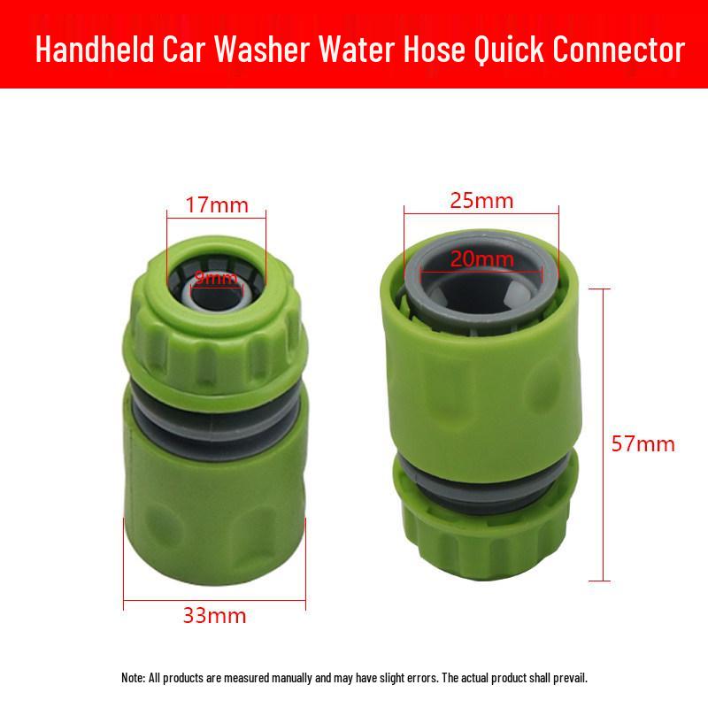Portable High-Pressure Car Washer Water Inlet Hose Quick Connector