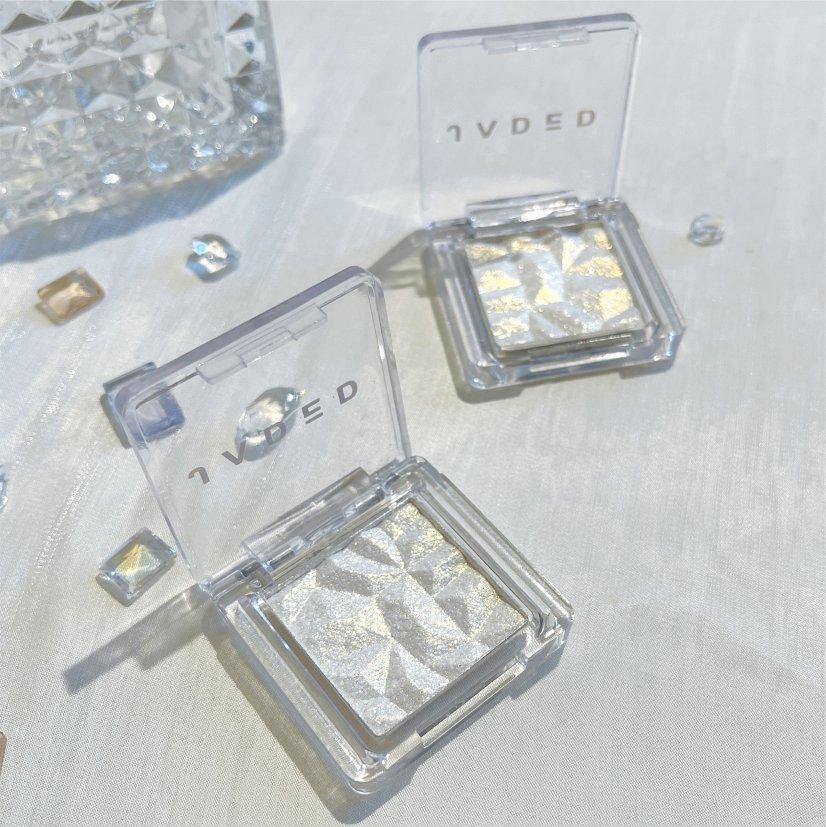 Палитра теней для век Monochrome High Light Diamond Flash Fine Flash Pearl Трехмерная контурная поляризационная палетка теней для век 01#
