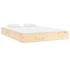 Vidaxl Bed Frame Without Mattress, 160X200 Cm, Solid Wood