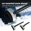 Car Logo Ice Scraper Snow Removal Shovel Window Winter Snows Shovels Tool For Vauxhall VXR Astra Mokka Tigra Corsa Grandland D