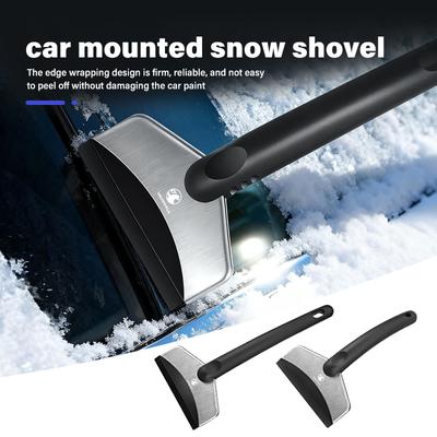 Car Logo Ice Scraper Snow Removal Shovel Window Winter Snows Shovels Tool For Vauxhall VXR Astra Mokka Tigra Corsa Grandland D
