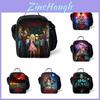 Stranger Things Insulated Lunch Box Bag Durable Oxford Backpack For Outdoor Picnic And Beach With Smooth Zipper