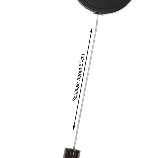 Anti-Theft Phone Tether Retractable Steel Line Cellphone Strap Universal Phone Lanyard with Locking Carabiner And Metal Tether Tab for Outdoor Hiking