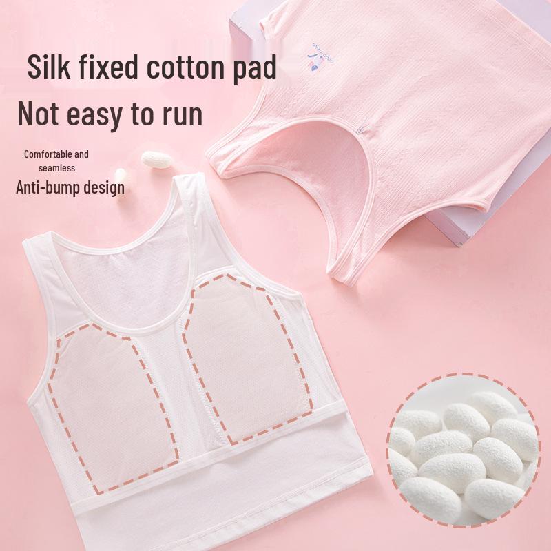 Girls' Cotton Training Bra for Preteens - Ages 13+ Ideal for Middle Schoolers