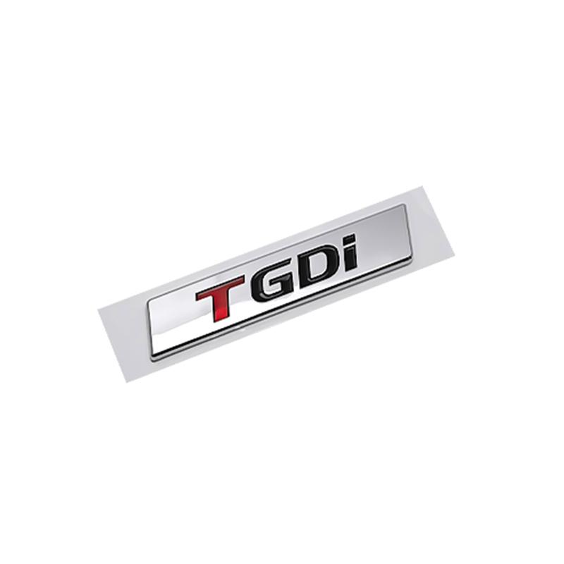 3D Rear Decals for Hyundai GDi TGDi Logo Tucson Santa Fe Car Exterior Trunk Letter Badge Emblem Sticker Modification Accessories WW80