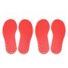 2Pair Foot Shaped Floor Markers PVC Non Slip Educational Footprint Markers for Preschool Classroom
