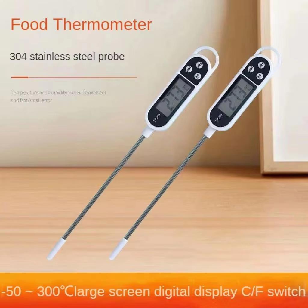 BEPAN Stainless Steel Probe Type Household Food Thermometer Pen Type Milk Temperature Cooking Food Thermometer
