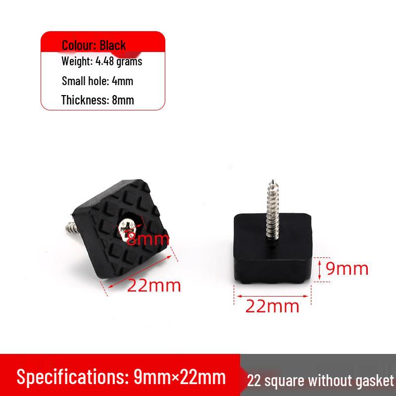 Transparent Non-slip Silicone Rubber Feet Pads for Furniture