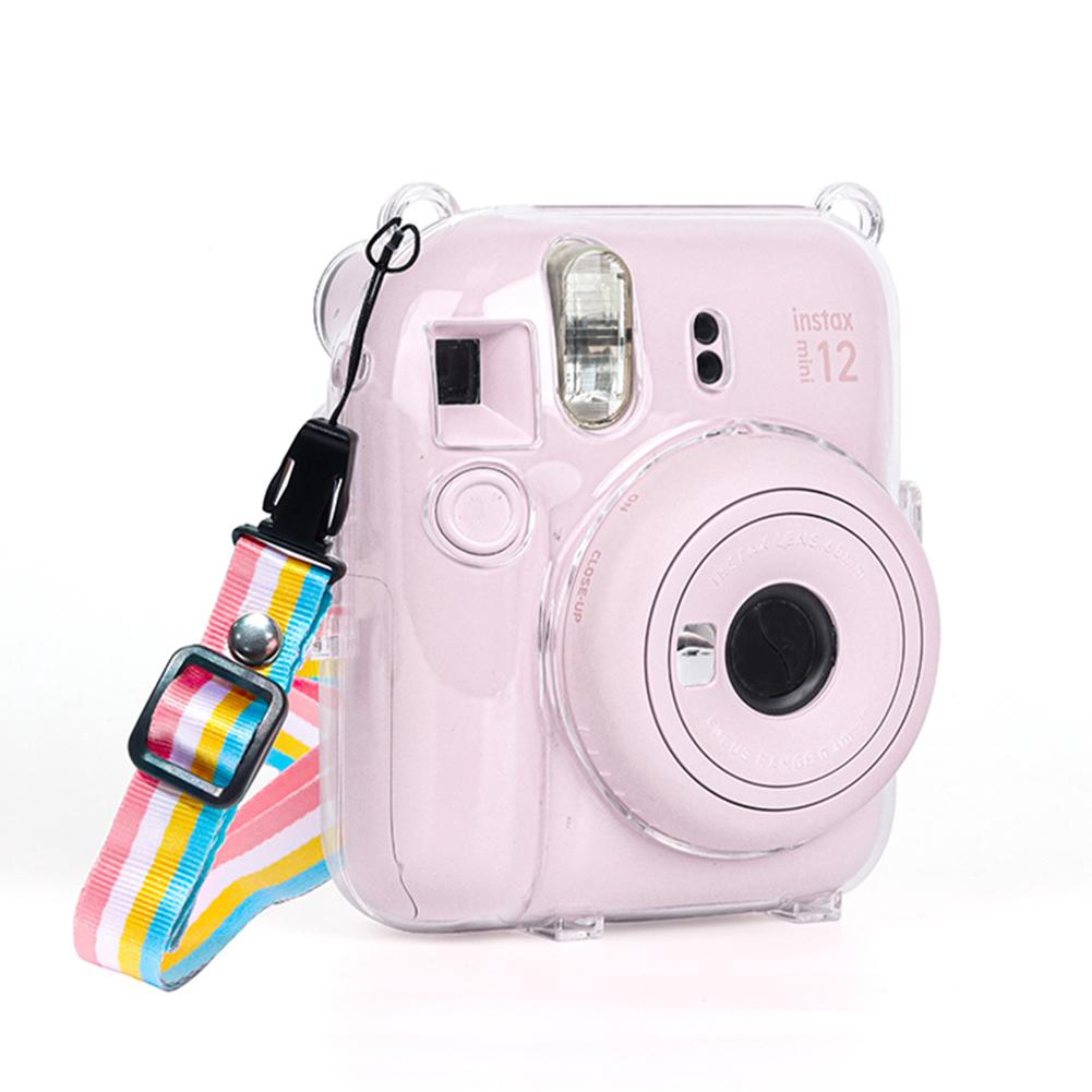 Mini Protective Shell PC Crystal Cover Shell Transparent Protective Sleeve for Fujifilm Instax Mini 12 for Camera Instax Mini12