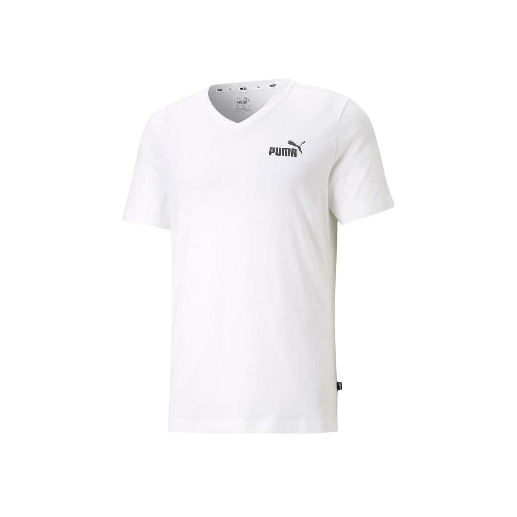 Puma Letter American Vintage Logo Print Casual Quick-Dry Breathable Short Sleeve T-Shirt Men Tops White 630562-02