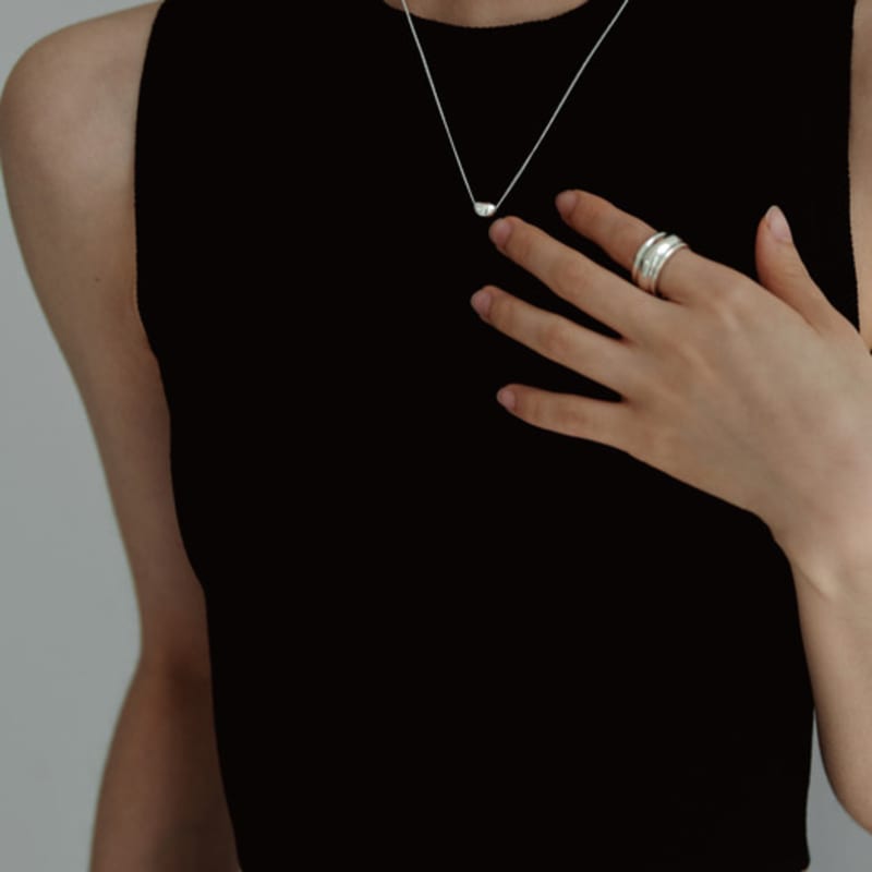 Soorium Everyday Silverball Necklace