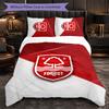Biancheria da Letto a Tema Nottingham Forest Set 3 Pezzi Copripiumino Biancheria da Letto Decorativa per Stanza Adolescenti Decorazione Casa