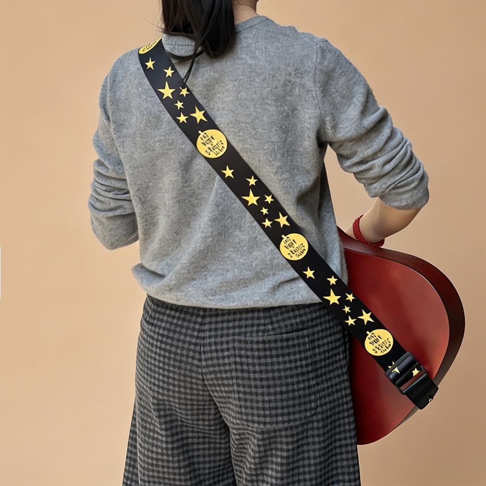 Ethnic Style Universal Guitar Strap - Polyester for Electric, Bass, Wooden Guitars