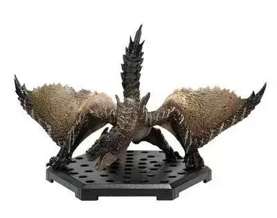 Genuine Scale Model Monster Hunter Rise of Dawn Series Male VALSTRAX Rathalos Nargacuga Velkhana Action Figure Toys
