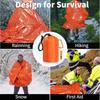 Emergency Survival Sleeping Bag; Portable Emergency Insulation And Heat Preservation Survival Equipment; Emergency Vest Bag Warm