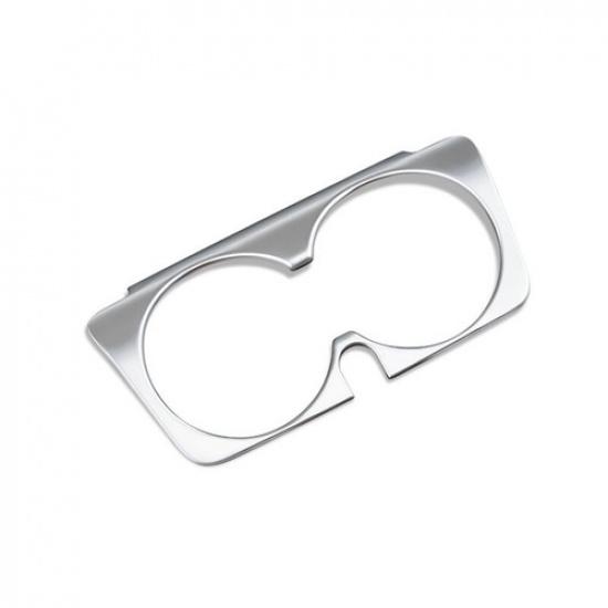 Silver Color Car Central Cup Holder Frame Decoration For Benz GLC W253 2016-