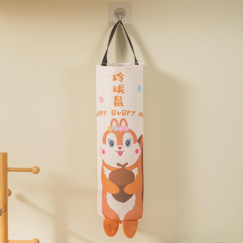 

Кухонный мусорный пакет настенный мешок для сортировки мелочей держатель для продуктовых пакетов диспенсер для ванной комнаты подвесное хранение мусор домашний органайзер