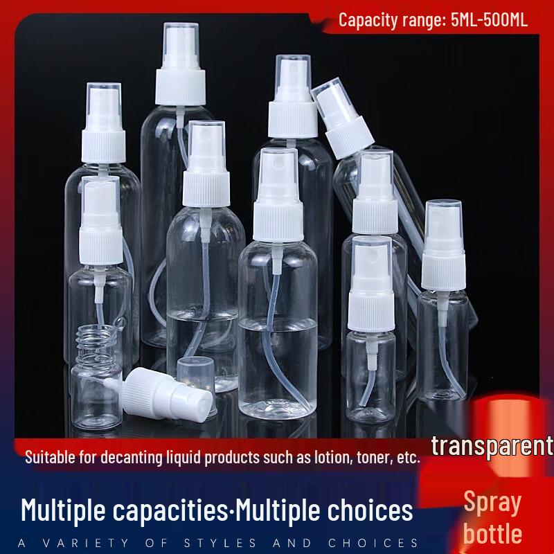 Fumai De 50ml Fine Mist Plastic Spray Bottles (20-Pack)