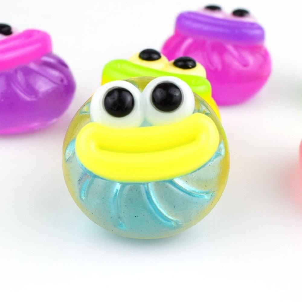 Soft Texture Squishy Fidget Toy Chewy Texture Mini Big Eyes Toy Bun Squeezable Toy  Office Desk