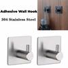 4 Stück Klebehaken ohne Bohren Mehrzweck-Handtuchhalter Badezimmer Küchenzubehör