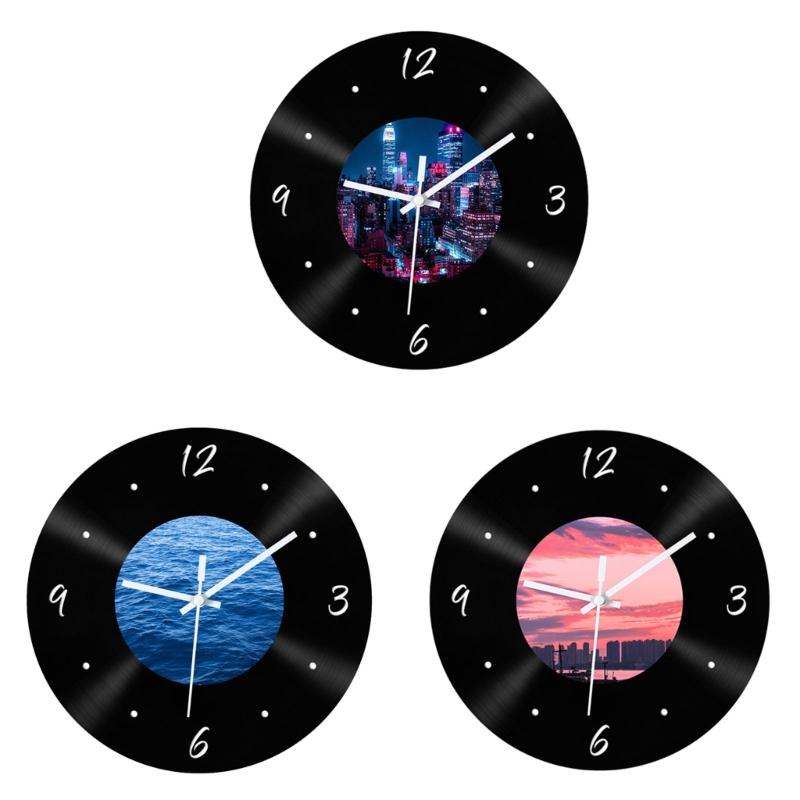 Wall Decors Vintage Silents Clock Aesthetic Perfect For Living Room Bedroom Coffee Shop