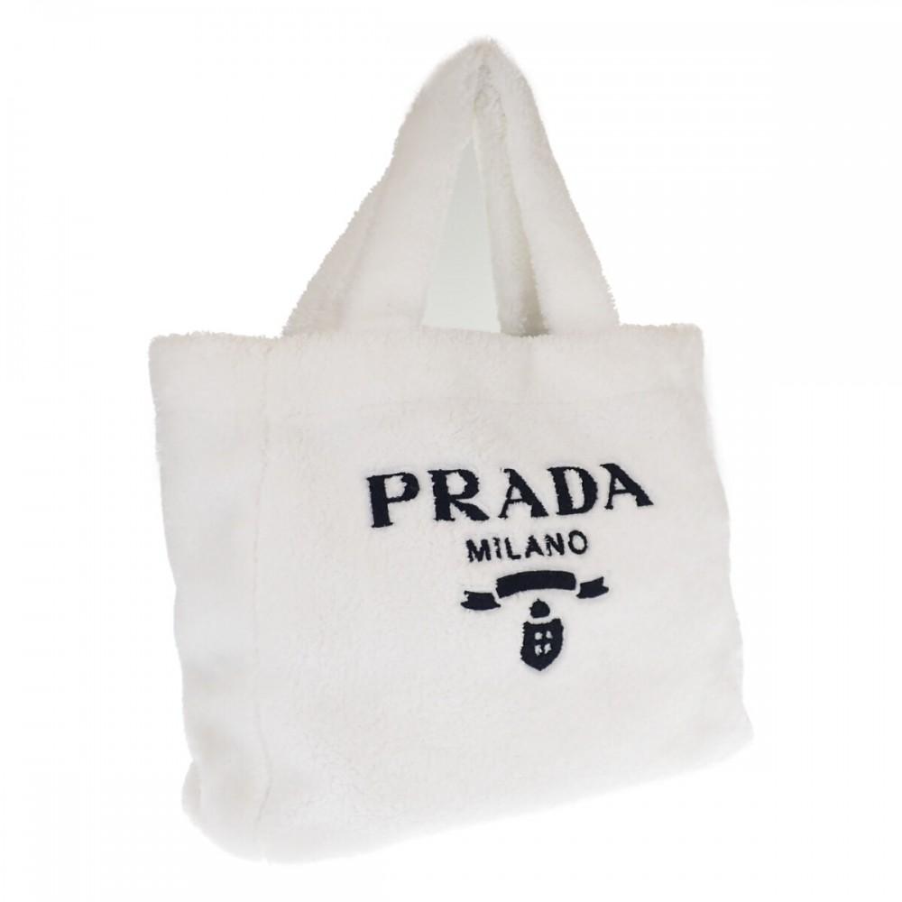 Prada 1BG130 Tote Bag White Women
