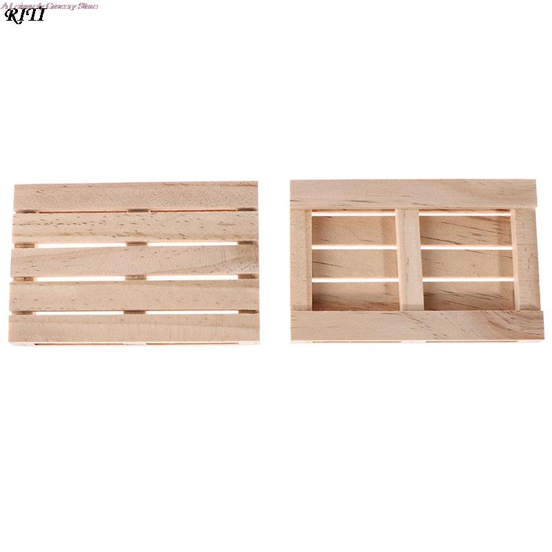 Mini Houten Pallet Drank Onderzetters Voor Warme En Koude Dranken Pot Kussen Craft Decoratie