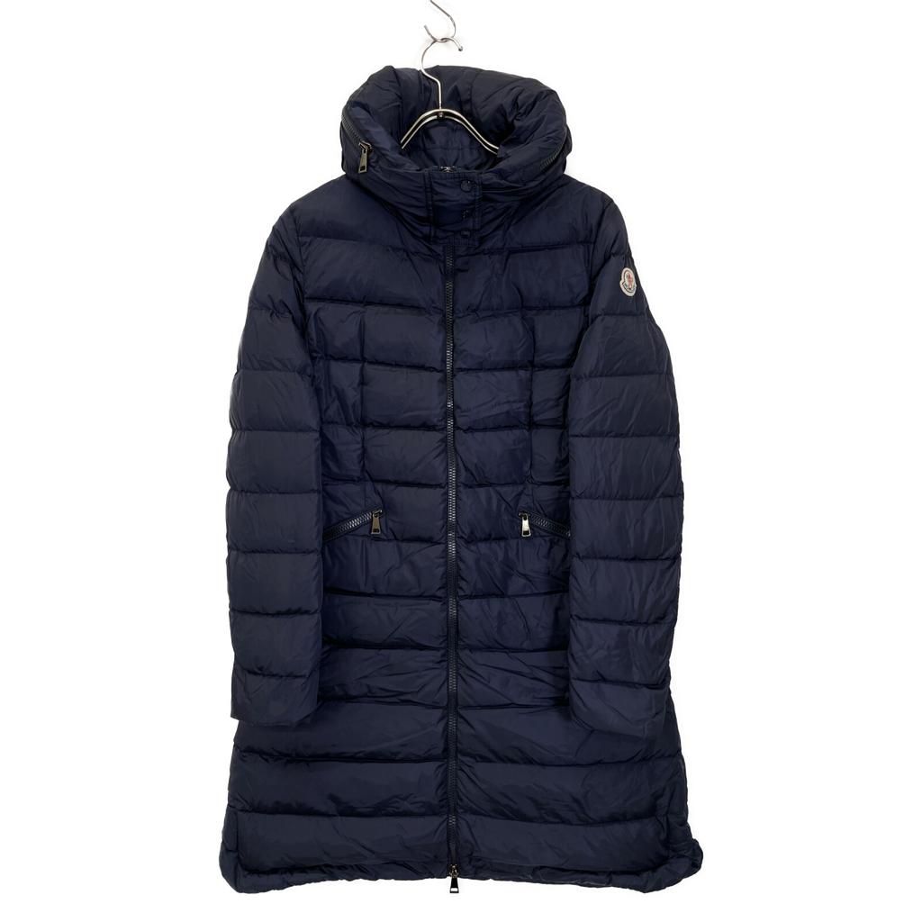 MONCLER [Excellent Condition/Domestically Authorized] FLAMMETTE Long Down coat 1 NavyUsed