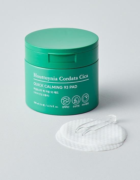 Tony Moly Houtseongcho Cica Quick Calming 93 Pad 70 Sheets