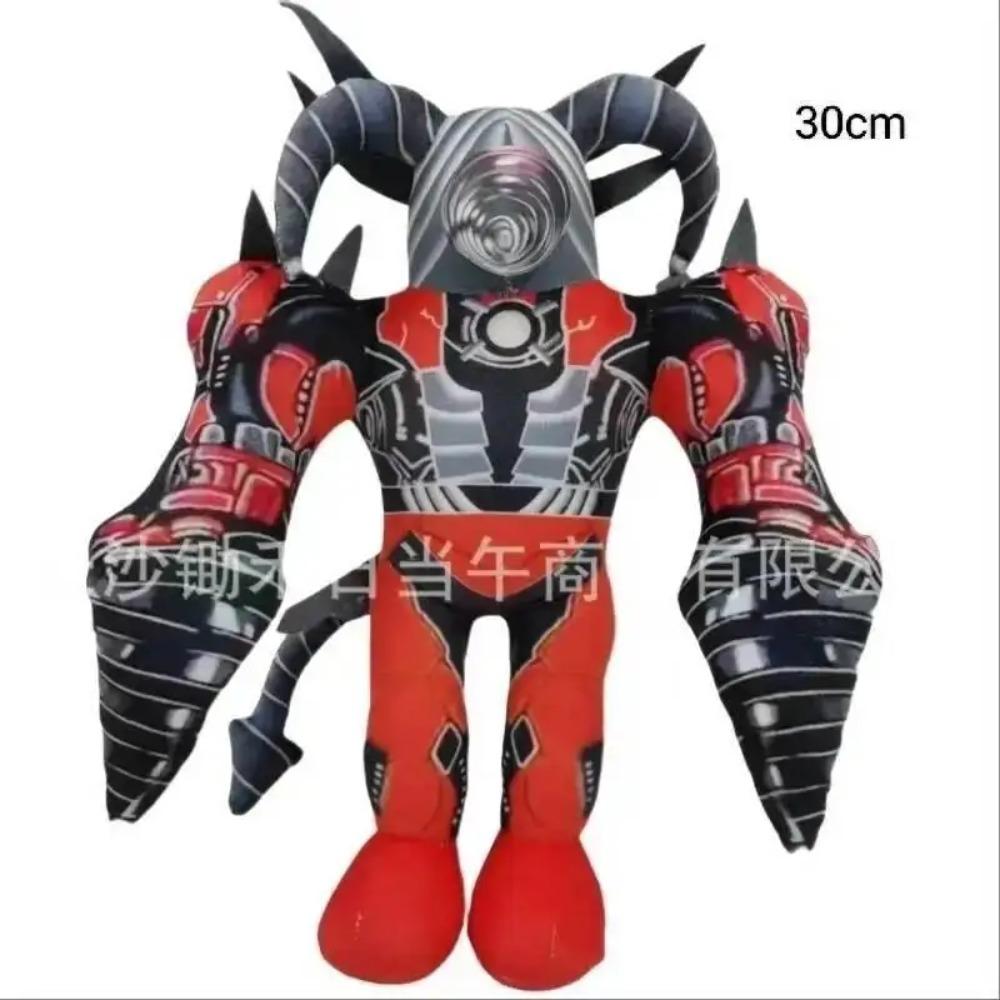 Skibidi Toilet Titani TV Man Speakerman Cameraman Peluche Titani Drill Man Clock Speaker Man Camera Man Peluche Giocattolo Morbido